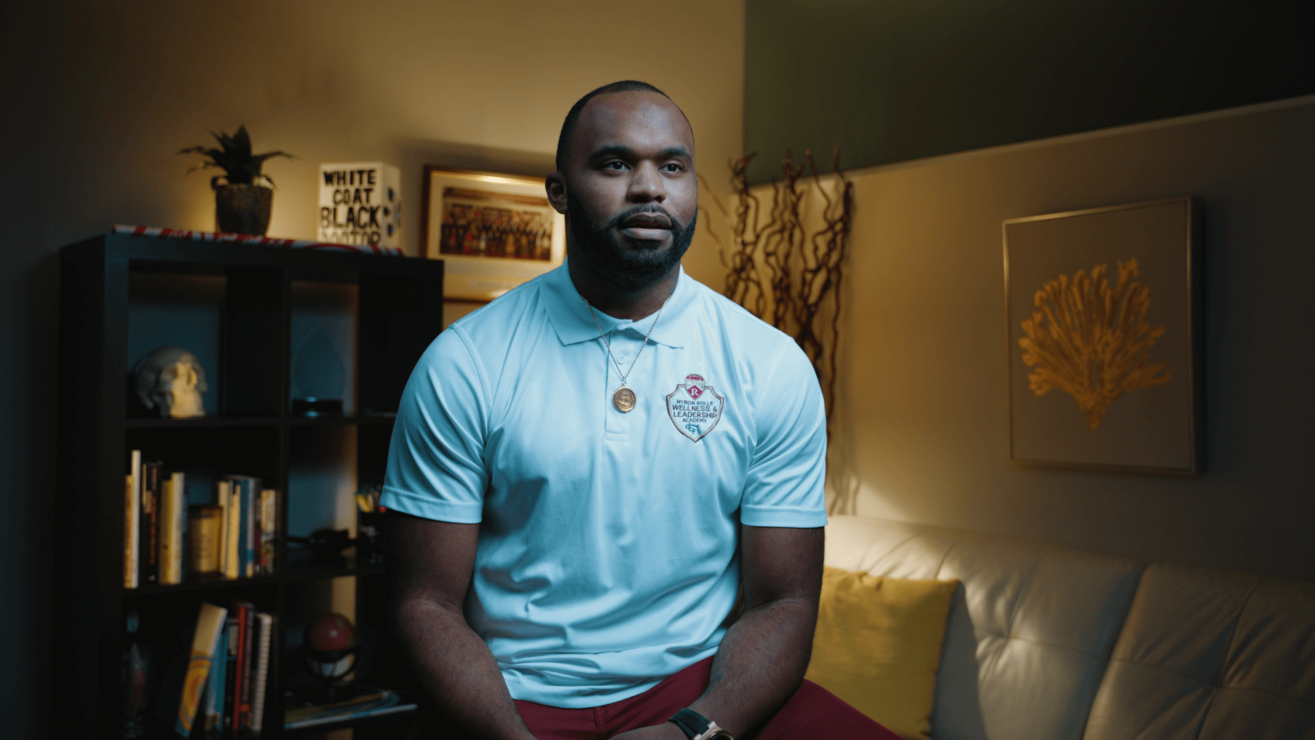 NFL player-turned neurosurgeon, Dr. Myron Rolle